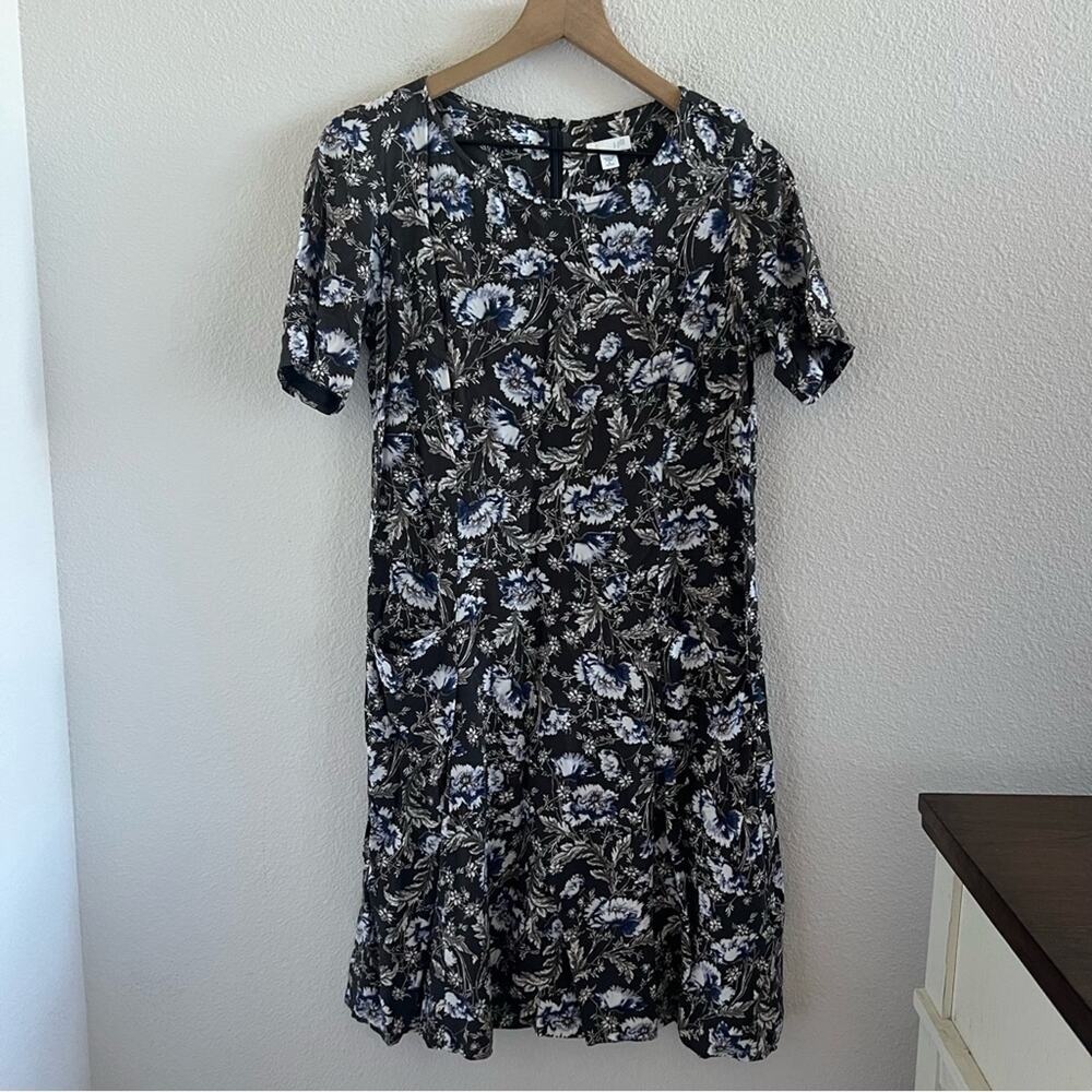 J. Jill Floral Y2K 90s Mom Dress Casual 6 Petite